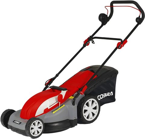 Main view of the Cobra GTRM43 Electric Lawn Mower.