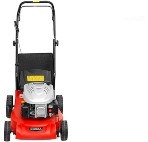Front view of the Cobra M41C Petrol Lawn Mower.