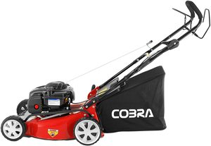 Side view of the Cobra M46SPB Lawn Mower.