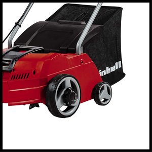Close up view of the Einhell GC-SA 1231/1 Electric Scarifier/Aerator.