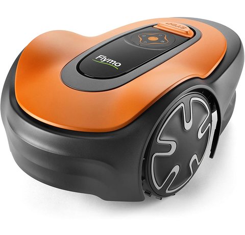 Main view of the Flymo EasiLife 150 GO Robotic Lawn Mower.