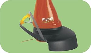 Flymo Speedi-Trim Electric Grass Trimmer's cutting head.