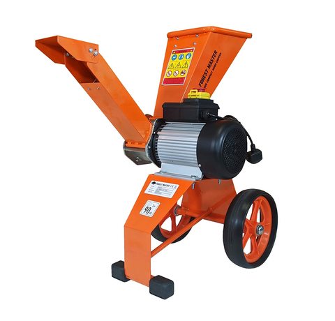 Main view of the Forest Master FM4DDE Compact Electric Chipper.