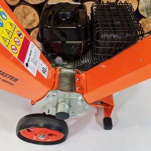Close up view of the Forest Master FM6DDES Wood Chipper.