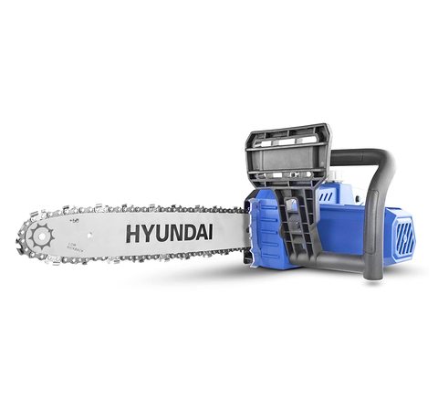 Main view of the Hyundai HYC1600E Electric Chainsaw.