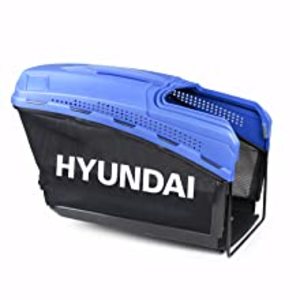 Hyundai HYM430SP Self-Propelled Petrol Lawnmower's grass collector.
