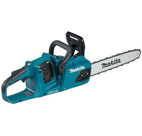 Main view of the Makita DUC355Z Chainsaw.