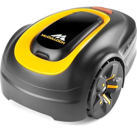 Main view of the McCulloch ROB S400 Robotic Lawn Mower.