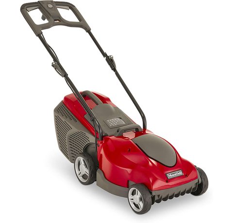 Main view of the Mountfield Princess 34 Electric Corded Lawnmower.