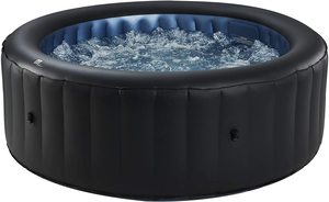 Filled up view of the MSPA Bergen Hot Tub.