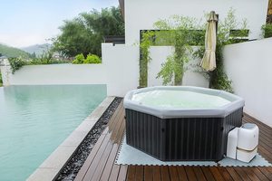 Another view of the MSPA Tuscany Hot Tub.