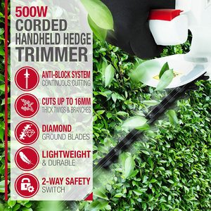 NETTA Hedge Trimmer's features.