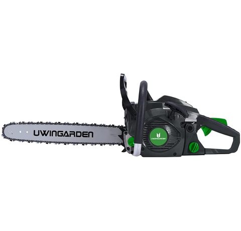 Main view of the UWINGARDEN Petrol Chainsaw.