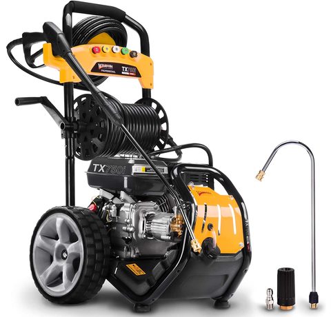 Main view of the Wilks-USA TX750i Petrol Power Pressure Washer.