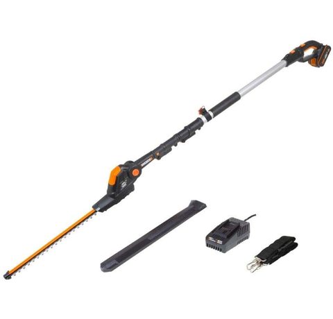 Main view of the WORX WG252E Hedge Trimmer.