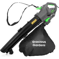 Gracious Gardens Leaf Blower Garden Vacuum and Shredder