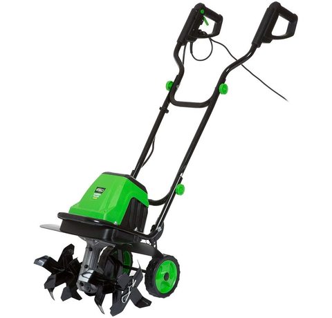 Main view of the BMC Electric Garden Tiller.