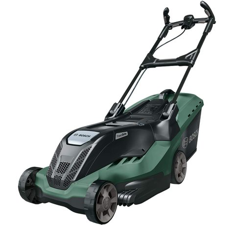 Main view of the Bosch AdvancedRotak 650 Electric Lawnmower.