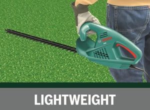 Bosch AHS 45-16 Hedge Trimmer is a lightweight trimmer.