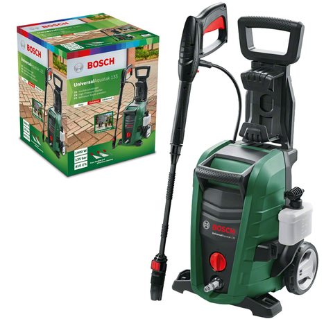 Main view of the Bosch UniversalAquatak 135 Pressure Washer.