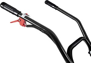 BU-KO 52cc Garden Petrol Tiller's controls.