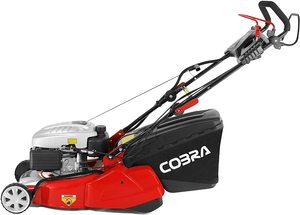 Side view of the Cobra RM40SPCE Lawn Mower.