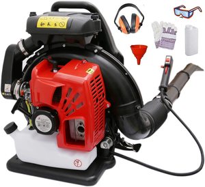 Dealourus 75cc Petrol Leaf Blower with accessories.