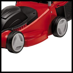 Close up view of the Einhell GC-EM 1032 Electric Lawn Mower.