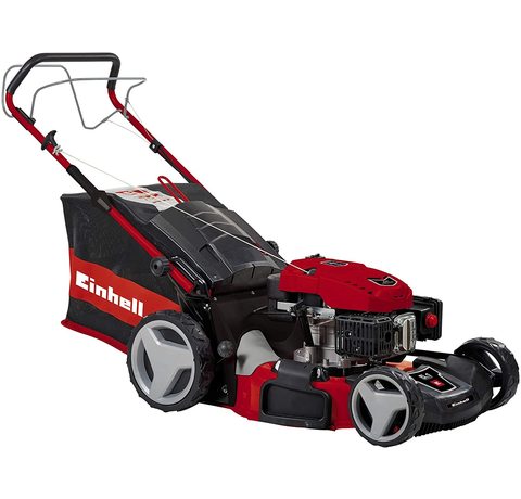 Main view of the Einhell GC-PM 56 S HW Petrol Lawn Mower.