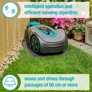 GARDENA SILENO minimo 500 Robotic Mower's navigation.