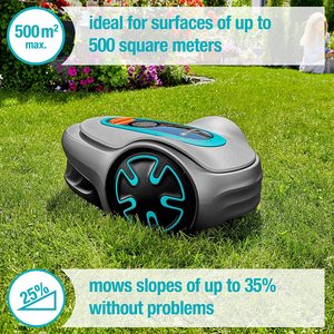 GARDENA SILENO minimo 500 Robotic Mower's suitability.