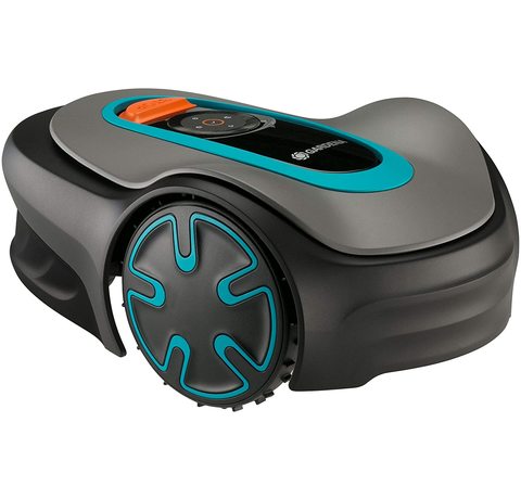 Main view of the GARDENA SILENO minimo 500 Robotic Mower.