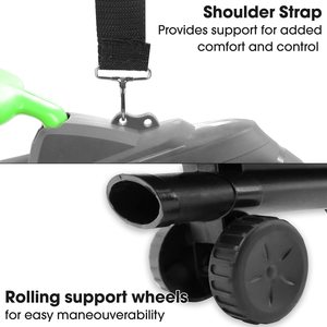 Gracious Gardens Leaf Blower, Garden Vacuum & Shredder is easy to use.