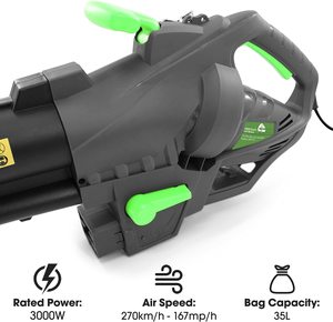 Gracious Gardens Leaf Blower, Garden Vacuum & Shredder's features.