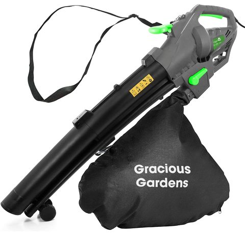 Main view of the Gracious Gardens Leaf Blower, Garden Vacuum & Shredder.