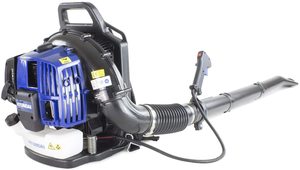 Rear view of the Hyundai Backpack Petrol Leaf Blower.