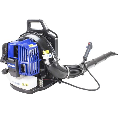 Main view of the Hyundai Backpack Petrol Leaf Blower.
