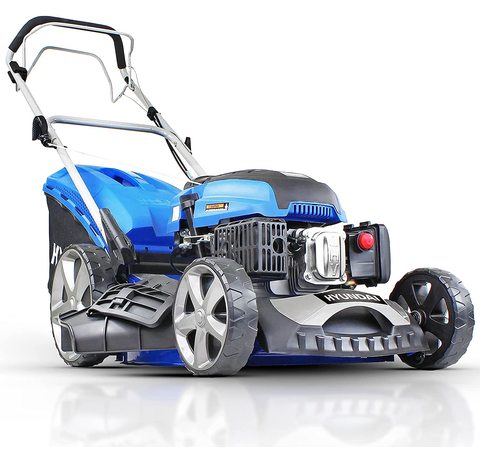 Main view of the Hyundai HYM510SP Self-Propelled Petrol Lawnmower.