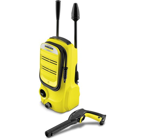 Karcher K2 Compact Pressure Washer Main view of the Karcher K2 Compact Pressure Washer.