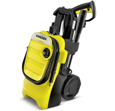 Karcher K4 Compact Pressure Washer Main view of the Karcher K4 Compact Pressure Washer.