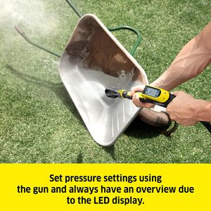 Karcher K5 Premium Smart Control Pressure Washer in use.