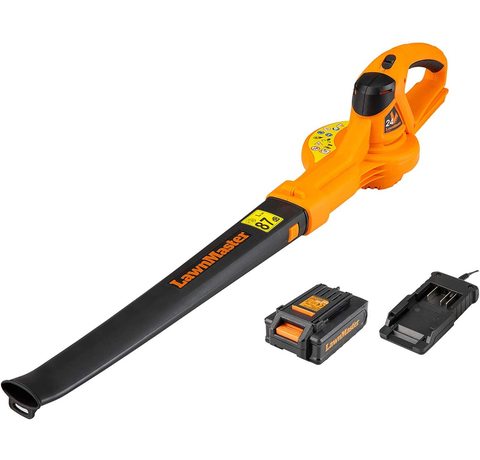 Main view of the LawnMaster Cordless Leaf Blower.