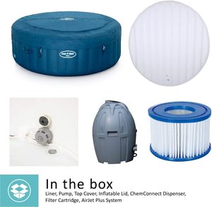 Lay-Z-Spa Milan Hot Tub's accessories.