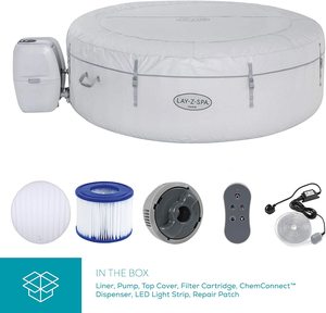 Lay-Z-Spa Paris Hot Tub's accessories.