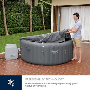 Lay-Z-Spa St Moritz Hot Tub's cover.
