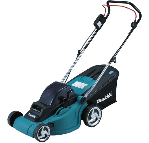 Main view of the Makita DLM380Z Lawn Mower.