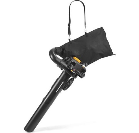 ‎McCulloch GBV 322VX Petrol Blower's strap and bag.