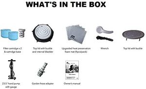 MSPA Mono Hot Tub's accessories.