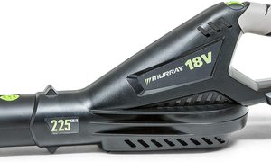 Close up view of the Murray Cordless Leaf Blower.