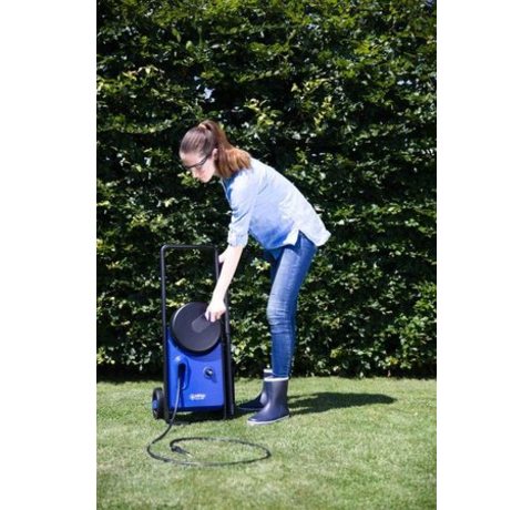 Nilfisk Core 140 Pressure Washer in use.